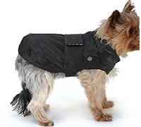 CROCI, MONTREAL, Cappotto per cani, Mantello invernale, Giacca impermeabile, Taglia 80 cm, Nero