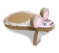CROCI Mouse Gas Cardboard Cat Scratcher, 25 x 45 x 20 cm
