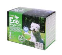 Croci Dog Nappy Eco - Mutanda Assorbente per cani femmine, taglia M - Ø 32-44 cm, Pannolino igienico ciclo e pipi cane, Antiodore, Usa e getta, Chiusura adesiva regolabile, 12 pz