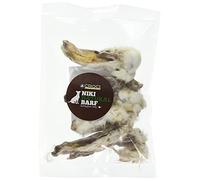 Croci NIKI NATURAL BARF Dieta Barf per Cani Orecchie di Coniglio con Pelo 5 pezzi 100 gr
