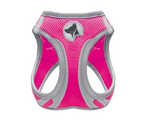 Croci Pettorina per Cani Hiking Reflective, Misura S, colore fuxia