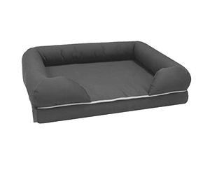 Croci Revenant Limitless - Cuccia cane, Cuscino Ortopedico Cane in Memory Foam, Cuccia per le articolazioni, Sfoderabile, Impermeabile, Grigio, S/ 64x51x14 CM