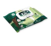 Croci - Salviette Umidificate Cane e Gatto, 100% Biodegradabili Si gettano nel WC, Senza Parabeni, Profumazione Talco e Fiori, 30 salviette (Confezione da 6)