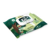 Croci - Salviette Umidificate Cane e Gatto, 100% Biodegradabili si gettano nel WC, Senza Parabeni, Profumazione Karite, 30 salviette