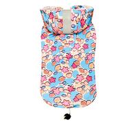 Croci Sea Candy - Impermeabile cane con cappuccio removibile, comodo e confortevole, chiusura regolabile - 50 CM