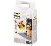 Tappetini Igienici Super Nappy Carbone Attivo Croci: 84x57 14 pz
