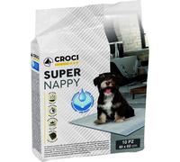 Croci Tappetino Assorbente - Super Nappy 60 x 60 cm - 10 pz.
