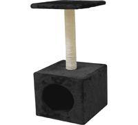 Tiragraffi a colonna con tana Amburgo in sisal per gatti Croci