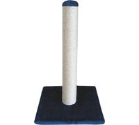 Croci Berlino - Tiragraffi per Gatti Adulti, Grandi e Piccoli, Tappetino con Albero in Corda 38x38x59 cm, Graffiatoio in Sisal, Giochi calmanti per Gli Animali da Casa, Colore Blu