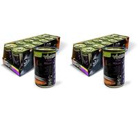 Croci Vibrisse Shake Kitten - Cibo umido per gatti con pollo, Cibo complementare idratante per cuccioli di gatto, 12 lattine x 135gr, 1620 ml (Confezione da 2)