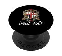 Crociata Crociata Cavaliere Templare Cattolico Latino PopSockets PopGrip Adesivo