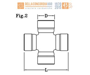 Crociera Cardanica 31 x 88 per Mercedes - CR318