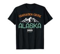 Crociera di laurea in Alaska Viaggio Classe di 2025 Vacanza senior Maglietta