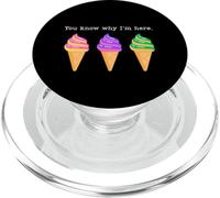 Crociera divertente Sai perché sono qui gelato gratis PopSockets PopGrip per MagSafe