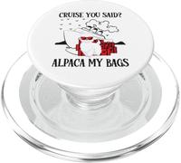Crociera Hai detto Alpaca My Bags Alpaca Fan Divertente Famiglia Vacay PopSockets PopGrip per MagSafe