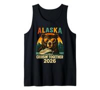 Crociera in Alaska 2026 Corrispondenza Amici Famiglia Vacanza Uomini Bambini Canotta