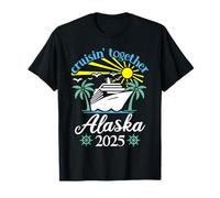 Crociera Insieme in Alaska Crociera per Coppie Divertenti 2025 Maglietta