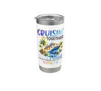 Crociera Insieme Isole Turks e Caicos 2027 Bicchiere termico in acciaio inox doppia parete
