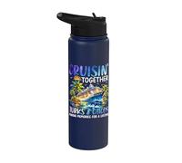 Crociera Insieme Isole Turks e Caicos Stainless Steel Insulated Water Bottle