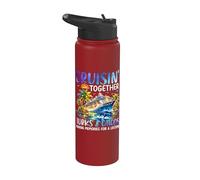Crociera Insieme Isole Turks e Caicos Stainless Steel Insulated Water Bottle