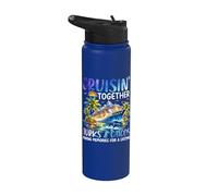 Crociera Insieme Isole Turks e Caicos Stainless Steel Insulated Water Bottle