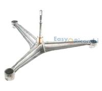 CROCIERA PER CESTO ELECTROLUX REX ZANUSSI DL23 ALBERO 17mm BOCCOLA 22x21.5mm