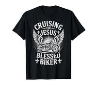 Crociera per Gesù Benedetto Biker Maglietta
