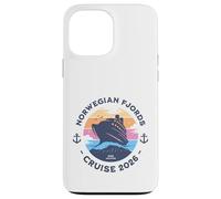 Crociera sui fiordi norvegesi abbinati 2026! Viaggio in Norvegia Custodia per iPhone 13 Pro Max