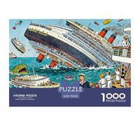 Crociere nel Triangolo delle Bermuda Puzzle in Legno Impermeabile DIY Puzzles Da 1000 Pezzi Regali Per Adulti Colorati Giochi Di Impegnativi