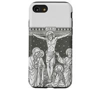 Crocifissione di Gesù Croce tradizionale cattolica di Missale Romanum Custodia per iPhone SE (2020) / 7/8