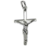 Crocifisso - Ciondolo croce in argento sterling .925 x 1 Crocifissi