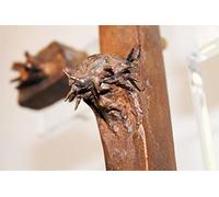 Crocifisso in bronzo, A. Romano, Fonderia Marinelli Agnone