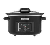Crock Pot - Slow Cooker 4,7 Lt Coperchio Cerniera-black Crock Pot