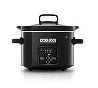 Crock-Pot CSC061X slow cooker digitale 2,4 lt ideale per 2 persone | Dotata di timer countdown, 2 modalità di cottura Low e High e mantenimento in caldo