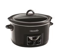 Crock Pot Slow cooker Pentola elettrica Capacità in litri 4.7 con Timer e Ricette - JP0010