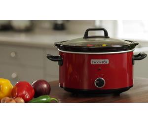 Crock Pot - Slowcooker 3,5 Lt-red Crock Pot