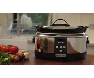 Crock Pot - Slowcooker 5,7 Lt-silver Crock Pot