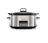 Crock Pot - Slowcooker Extra Large 7.5 Litri-silver Crock Pot