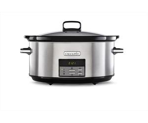 Crock Pot - Slowcooker Extra Large 7.5 Litri-silver Crock Pot