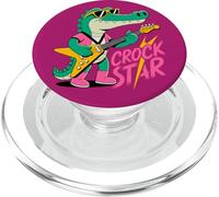 Crock Star Alligator Funny Rock Guitar PopSockets PopGrip per MagSafe