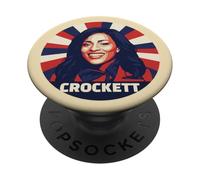 Crockett 2026 Poster Election PopSockets PopGrip Adesivo