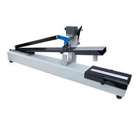 Crockmeter manuale per test di resistenza del colore dello sfregamento - Tester di sfregamento a secco con display di conteggio, diametro della testa di attrito 16 mm per campioni di tessuto