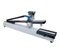 Crockmeter Tester di solidità del colore, sfregamento bagnato e asciutto con contatore digitale per test tessili, stampa e tintura, valutazione della resistenza allo sfregamento a secco e bagnato
