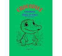 Crocodile coloring book (3-8yrs)