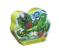 Crocodile Creek 36 pezzi Shaped Puzzle/Backyard Bugs