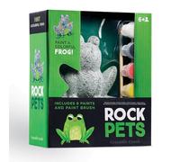 Crocodile Creek Rock Pets - Set per pittura a forma di rana