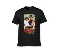 Crocodile Dundee Part Mens T-Shirt Casual Cotton Tees Tops T-Shirt Black M