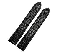 Crocodile in pelle cinghia di orologio ， per la fascia d'oro 20 mm ， canotta in pelle chiave di orologio calibo da donna 20mm