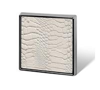 Crocodile Skin Texture Scale Pattern Unisex Spille & Pins Quadrato Leggero Risvolto Distintivo Gioielli per Abbigliamento Scialle Cappello