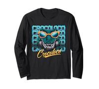 Crocoloco See You Later Swamp Puppy Gator Amante Divertente Maglia a Manica